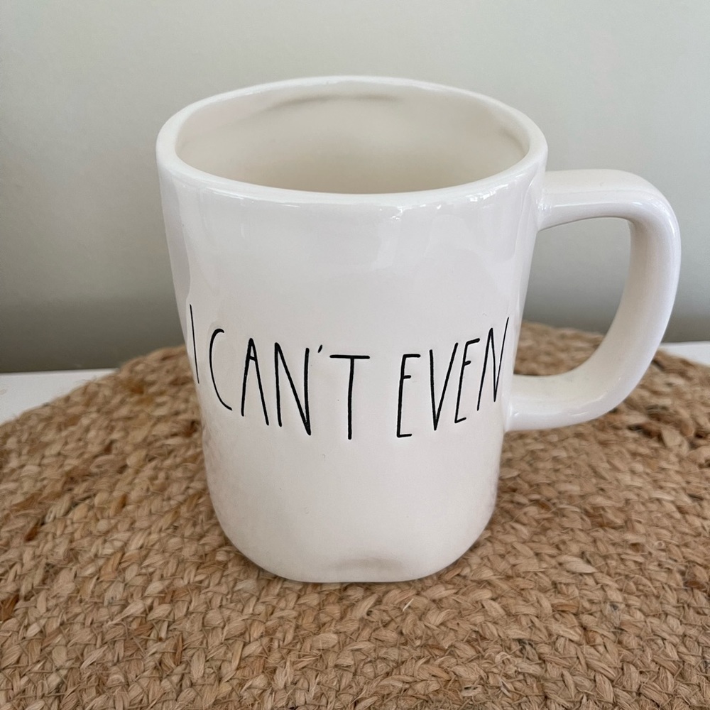 Rae Dunn I Can’t Even mug (Canadian release)